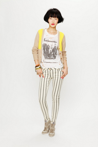 Force of Nature Striped Skinny
