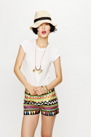 All Over Embellished Short