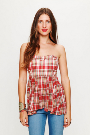 Spring Plaid Corset