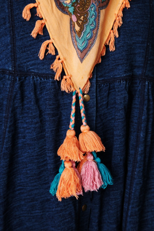 Paisley Tassel Scarf