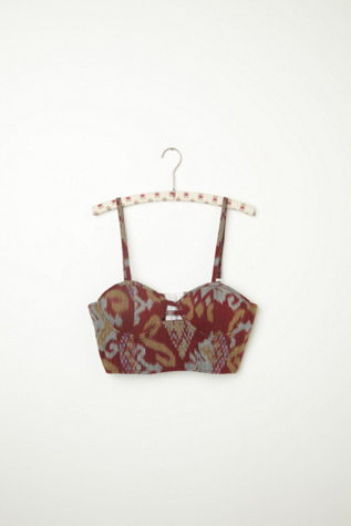 Ikat Crop Bralette