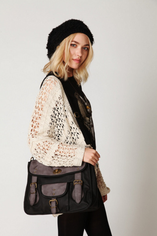 Baron Two-Tone Satchel