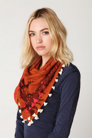 Geo Pop Triangle Scarf