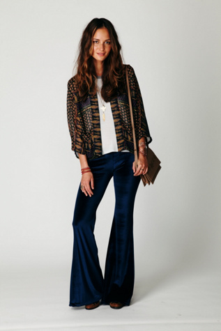 Royal Velvet Bell Bottom