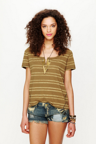 We The Free Reverse Stripe Tee