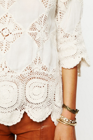 Diamond Crochet Tunic