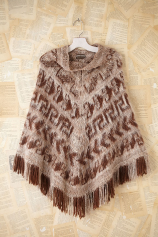 Free People Vintage Bolivian Poncho in vintage-jackets