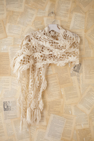 Vintage Crochet Scarf