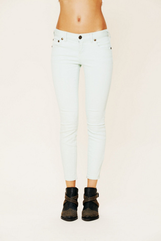 Colored Ankle Crop