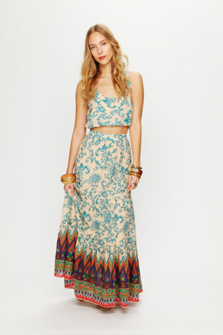 Sunrise Printed Maxi Skirt