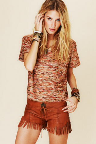Rainbow Wave Boxy Top