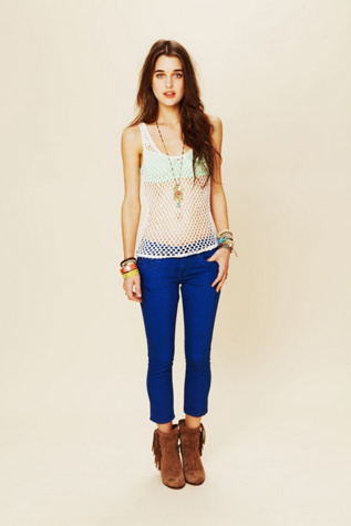 Bright and Bold Ankle Crop