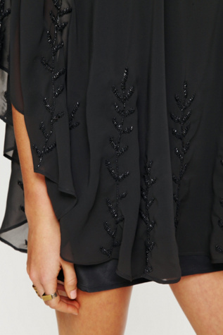 Pointed Cape Dress