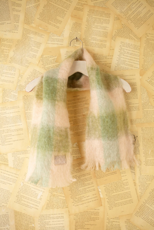 Vintage Plaid Scarf