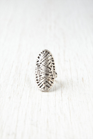 Barrel Woven Ring