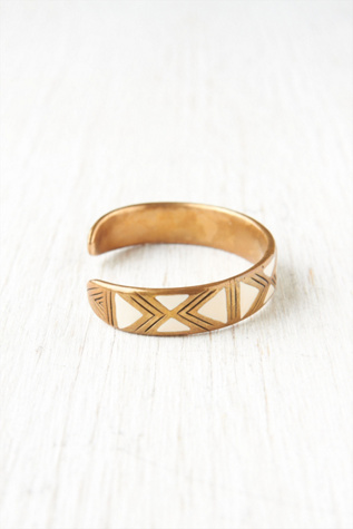 Brass / White