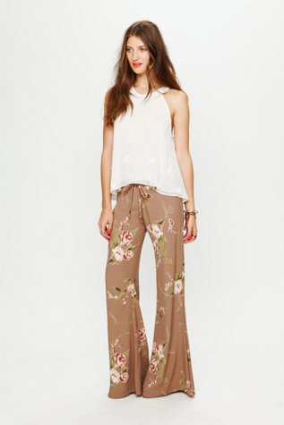 Printed Drawstring Pant