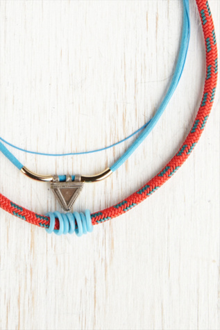 Tribal Rope Layering Necklace