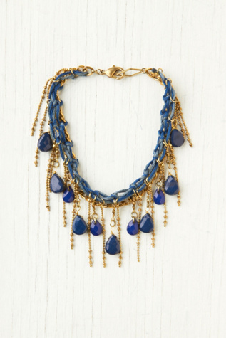 Stazi Drop Gem Ankle Bracelet