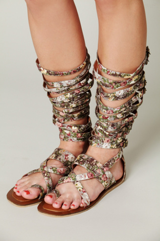 Romana Floral Sandal