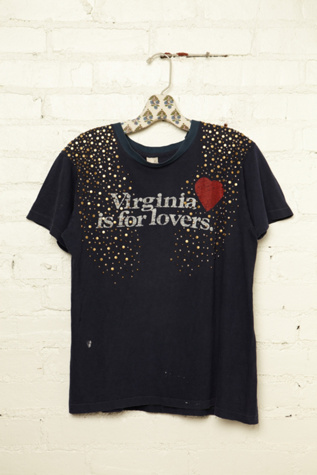 Vintage Studded Virginia Tee