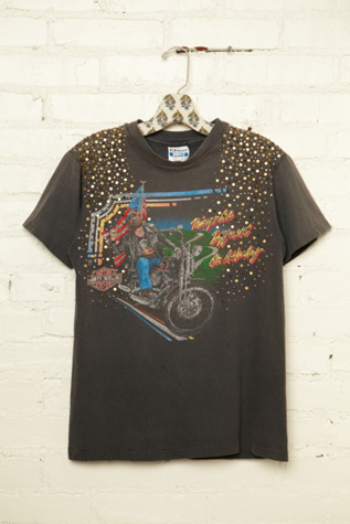 Vintage Studded Harley-Davidson Tee