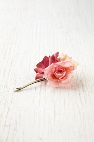Triple Rose Bobby Pin