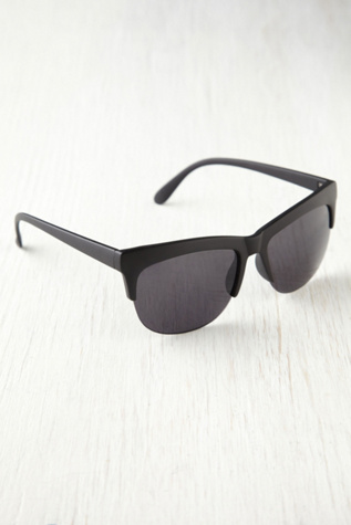 Plastic Brow Sunglasses