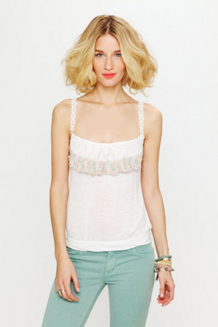 FP New Romantics Maui Wowie Embellished Top