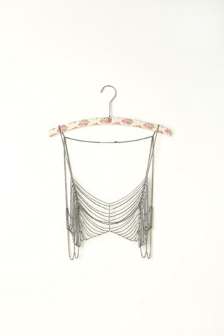 Metal Chain Bra