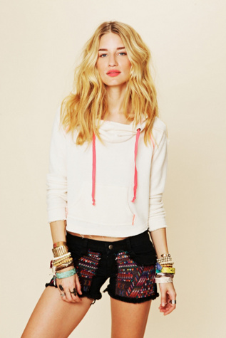 Neon Details Hoodie
