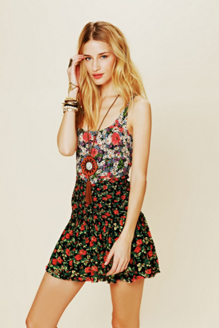 English Garden Mini Dress