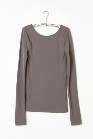 Solid Low Back Top