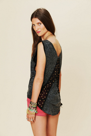 Studded Back Lou Top