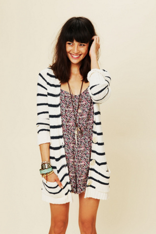 Stripe Cardigan
