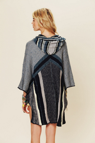 Rising Tides Hooded Poncho