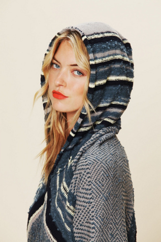 Rising Tides Hooded Poncho