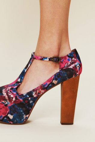 Purple Blue Floral
