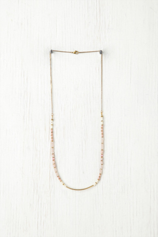 Multi Bead & Metal Necklace