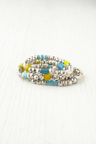 Triple Metal Bead Set