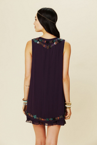 Eden Rock Embellished Tank Dress