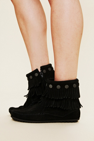Terra Fringe Ankle Boot