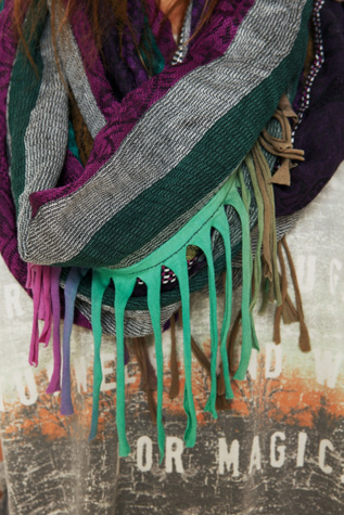 Cut About Fringe Scarf