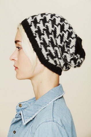 Black / White Houndstooth