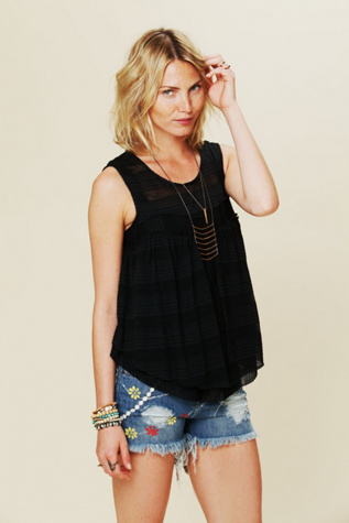 FP Beach Swing Flounce Top