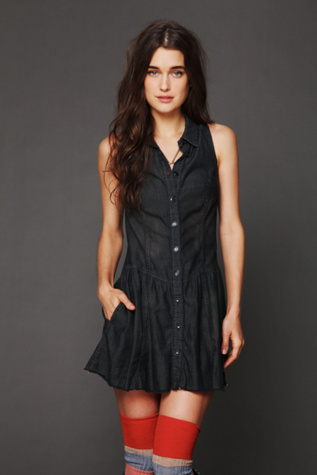 Williamsburg Dropwaist Shirt Dress