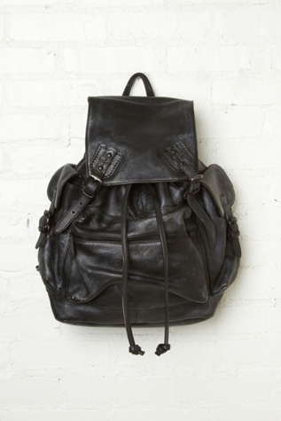 Moto Distressed Backpack
