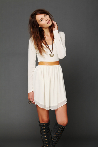 Flannel Showtime Dress in Day-Dresses