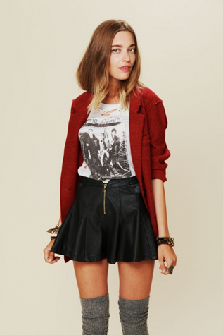 Vegan Leather Freha Culottes