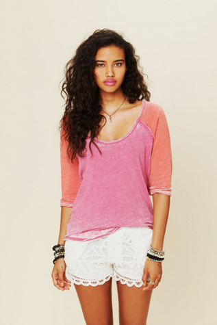 Battenburg Lace Shorts